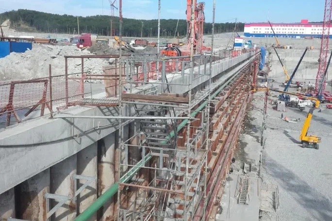 Строительство порта в с. Белокаменка, Мурманская область